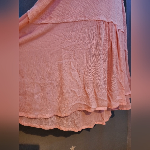 Suzanne Betro 2x Lace Short Sleeve Pink T-Shirt - Picture 5 of 5